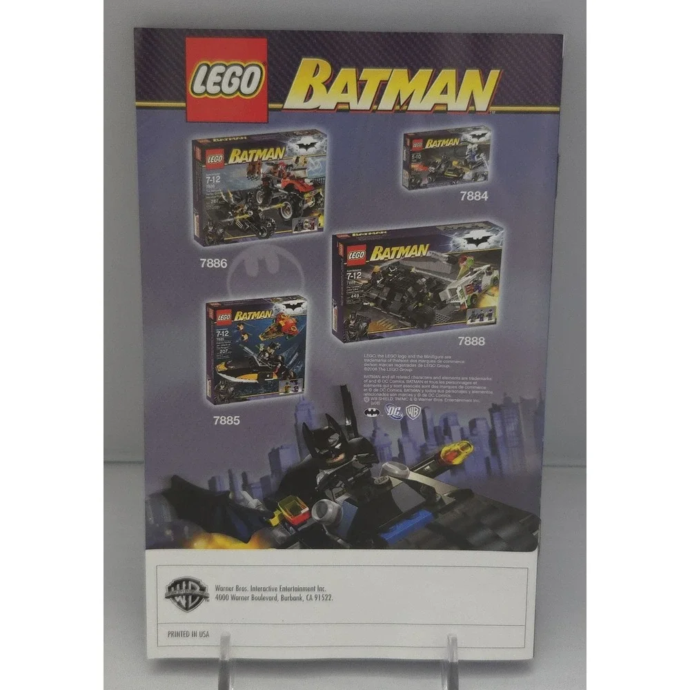 LEGO Batman: The Videogame & Batman 2: DC Super Heroes Bundle (Nintendo Wii) CIB